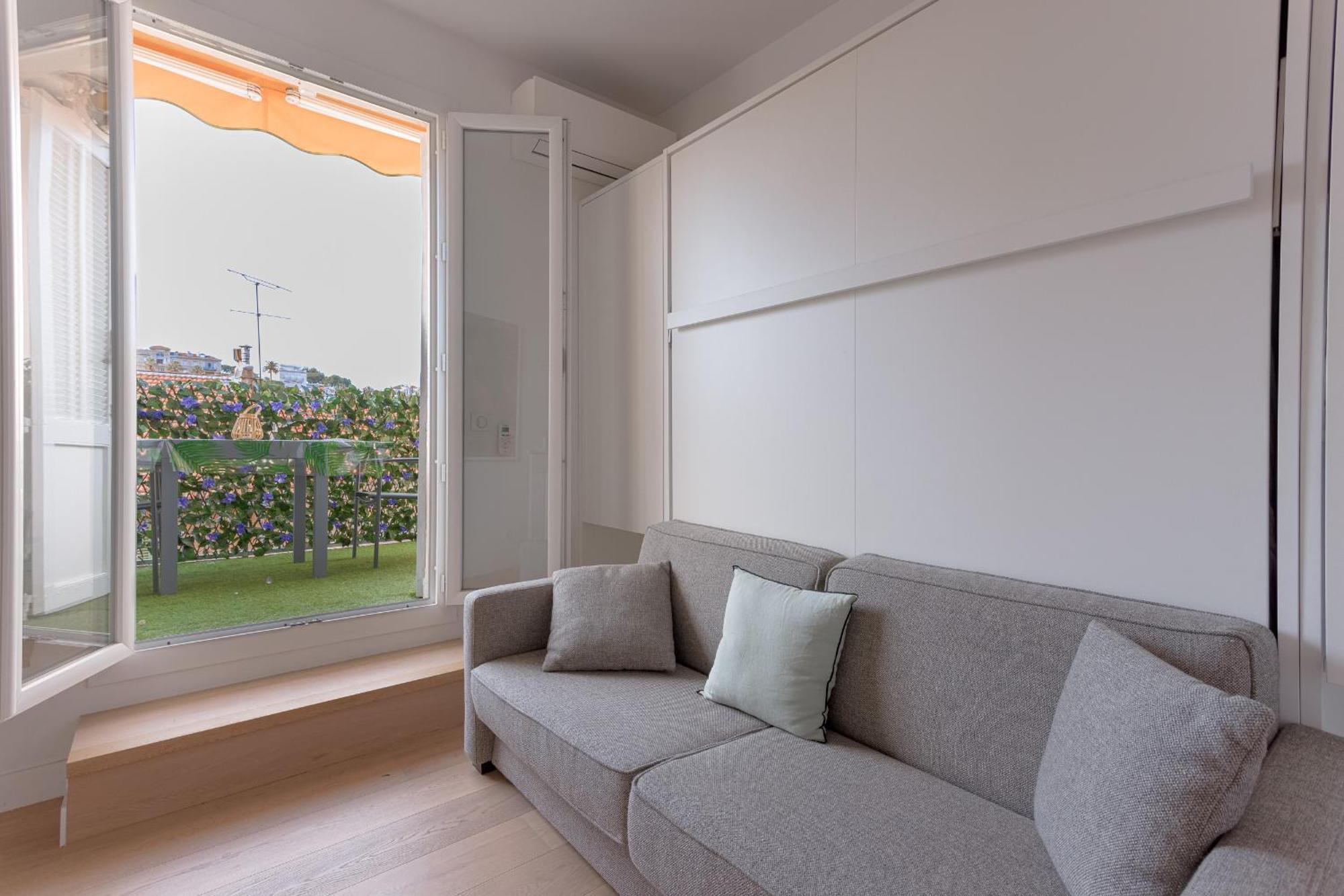 Un Ecrin Au Suquet - Studio, Clim, Balcon, Plage, Palais Des Festivals 戛纳 外观 照片