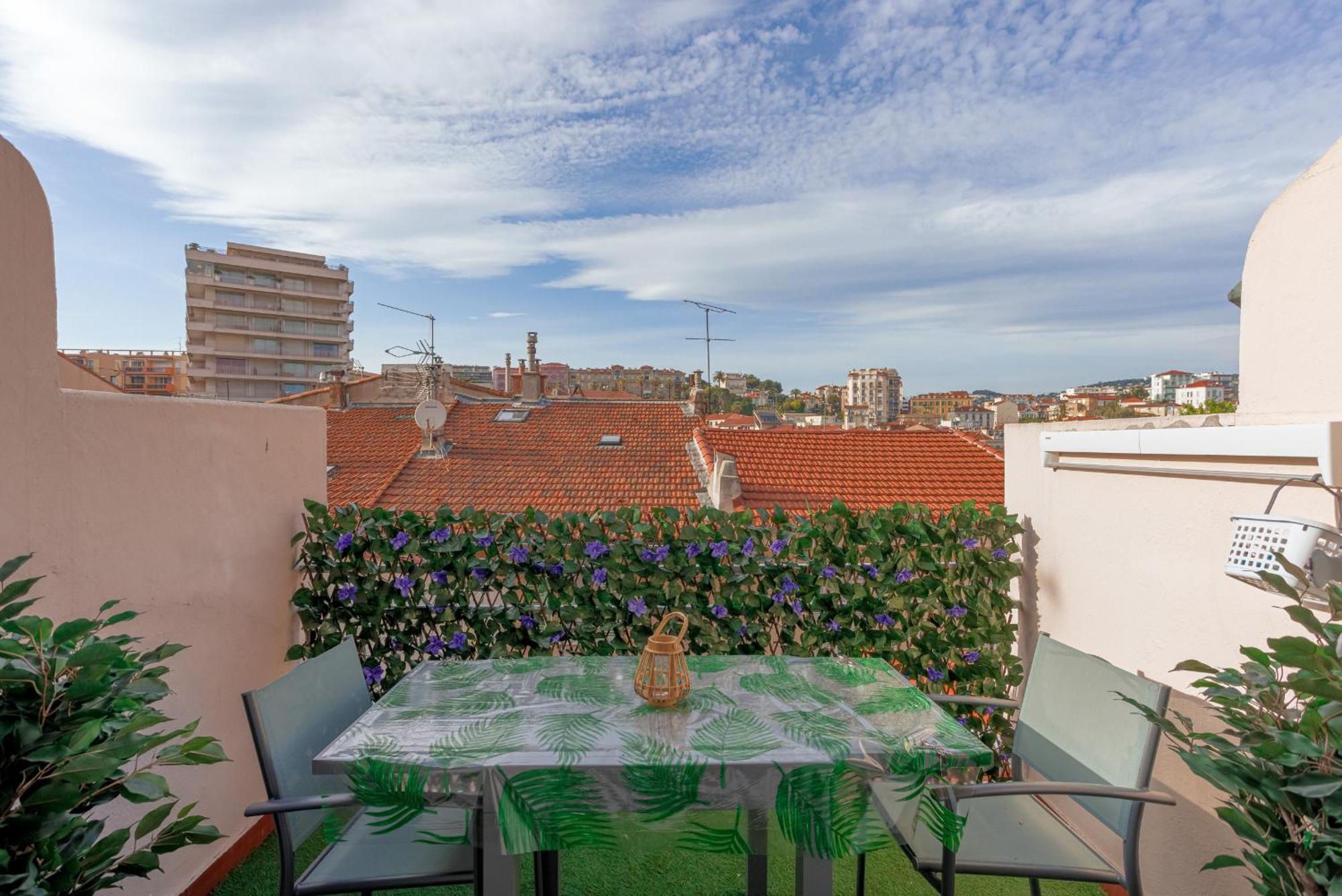 Un Ecrin Au Suquet - Studio, Clim, Balcon, Plage, Palais Des Festivals 戛纳 外观 照片